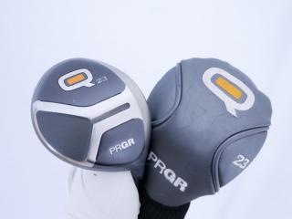 fairway_wood : ไม้กระเทย PRGR Q (รุ่นปี 2019 สำหรับเล่นได้ทุกไลน์) Loft 23 Flex R