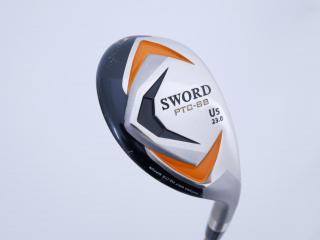 fairway_wood : ไม้กระเทย Katana Sword PTC-88 Loft 23 ก้าน Fujikura Speeder 589 Flex R