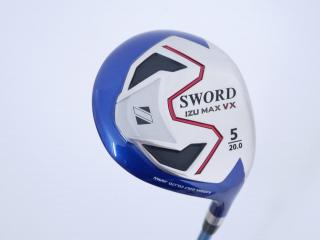 Fairway Wood : Katana : หัวไม้ 5 Katana Sword IZU Max VX (ปี 2015) Loft 20 ก้าน Fujikura Speeder 589 Flex SR