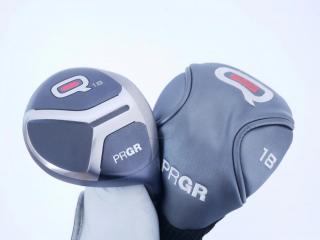 fairway_wood : ไม้กระเทย PRGR Q (รุ่นปี 2019 สำหรับเล่นได้ทุกไลน์) Loft 18 Flex R 