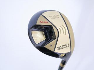 fairway_wood : หัวไม้ 3 Kamuiworks KM-300 (หน้าเด้ง มีสปริงข้างใน หายากมาก) Loft 15 ก้าน Mitsubishi TENSEI K BLUE 65 Flex R