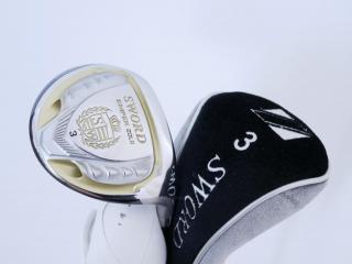 fairway_wood : หัวไม้ 3 Katana Sword Sniper Gold (ปี 2016) Loft 16 ก้านกราไฟต์ Fujikura Speeder 556 Flex R