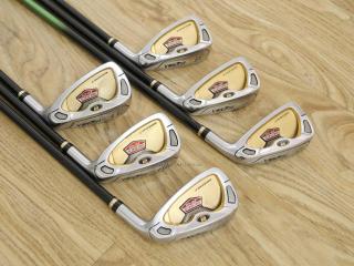 Iron set : Honma : **ก้าน 3 ดาว** ชุดเหล็ก Honma Beres IS-01 (หน้าเด้ง Maraging) มีเหล็ก 6-11 (6 ชิ้น เทียบเท่า 5-Pw) ก้าน ARMRQ 6 (45) FLex R (3 ดาว)