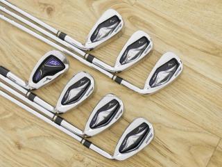 Iron set : Mizuno : ชุดเหล็ก Mizuno JPX EIII Hot Metal (รุ่นท้อป ใบใหญ่ หน้าเด้ง ตีไกล) มีเหล็ก 5-Pw,Aw (7 ชิ้น) ก้านเหล็ก NS Pro 950 Flex SR