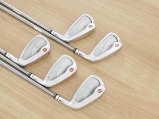 Iron set : PRGR : ชุดเหล็กกระเทย PRGR NEW Egg Forged (รุ่นปี 2020 ตีง่ายและไกลมากๆ เด้งสุดๆ COR 0.82) มีเหล็ก 6-Pw (5 ชิ้น) ก้านกราไฟต์ Flex R (M-37)