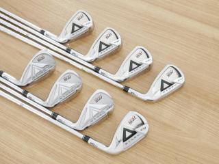 Iron set : PRGR : ชุดเหล็ก PRGR ID Nabla RS Titan Face (ปี 2015 หน้าเด้ง ตีไกล) มีเหล็ก 5-Pw,Aw,Sw (8 ชิ้น) ก้านเหล็ก True Temper XP95 S200