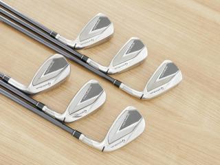 Iron set : Taylormade : ชุดเหล็ก Taylormade Stealth (ออกปี 2022 Japan Spec.) มีเหล็ก 6-Pw,Sw (6 ชิ้น) ก้านกราไฟต์ Mitsubishi Tensei TM60 Flex S