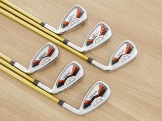 iron_set : ชุดเหล็ก Katana Sword ATC-589a (หน้าเด้ง) มีเหล็ก 6-Pw,Aw (6 ชิ้น) ก้านกราไฟต์ Fujikura Speeder 589 Flex SR