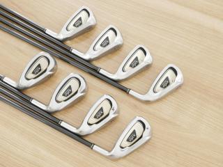 Iron set : XXIO : ชุดเหล็ก XXIO Prime 5 (รุ่นท๊อปสุด หน้าเด้ง) มีเหล็ก 5-Pw,Aw,Sw (8 ชิ้น) ก้าน SP-500 Flex R2