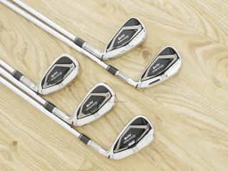 Iron set : Taylormade : ชุดเหล็ก Taylormade M4 (รุ่นปี 2018 Japan Spec) มีเหล็ก 6-Pw (5 ชิ้น) ก้านเหล็ก NS Pro Modus 120 Flex S