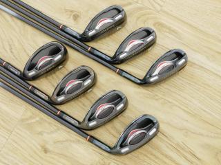 Iron set : Maruman : ชุดเหล็กกระเทย Maruman Shuttle i3000x มีเหล็ก 5-10,Pw (7 ชิ้น เทียบเท่า 4-Pw) ก้านกราไฟต์ Flex R 