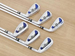 iron_set : ชุดเหล็ก Yamaha Inpres UD+2 (ปี 2018 ตีไกลที่สุด ไกลกว่าเหล็กทั่วไป 2 เบอร์) มีเหล็ก 6-Pw,Aw (6 ชิ้น) ก้านเหล็ก NS Pro 1150 Tour Flex R