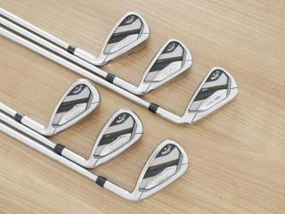 iron_set : ชุดเหล็ก Callaway Mavrik MAX (ออกปี 2020 ตีง่าย ไกลมากๆ) มีเหล็ก 6-Pw,Aw (6 ชิ้น) ก้านกราไฟต์ Mitsubishi Diamana 40 Flex R