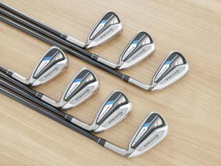 iron_set : ชุดเหล็ก Taylormade SpeedBlade มีเหล็ก 4-Pw (7 ชิ้น) ก้านกราไฟต์ Flex R
