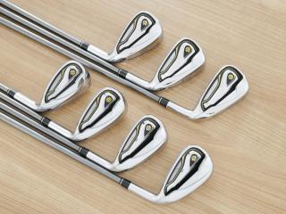 iron_set : ชุดเหล็ก Taylormade Gloire (รุ่นท๊อปสุด Japan Spec. ใบใหญ่ ตีง่าย ไกล) มีเหล็ก 6-Pw,Aw,Sw (7 ชิ้น) ก้านกราไฟต์ Flex R