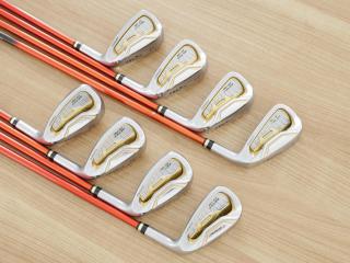 iron_set : ชุดเหล็ก Honma Beres IS-06 Forged (ปี 2019) มีเหล็ก 6-11,Aw,Sw (8 ชิ้น เทียบเท่า 5-Pw,Aw,Sw) ก้าน ARMRQ X (60) Flex SR (2 ดาว)
