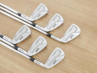 iron_set : ชุดเหล็ก Honma Tour World TW747V Forged (รุ่นปี 2019) มีเหล็ก 5-10 (6 ชิ้น) ก้านเหล็ก AMT Tour White S200