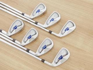 Iron set : Other Brand : ชุดเหล็ก Akira ADR (ใบใหญ่ หน้าเด้ง ไกล) มีเหล็ก 4-Pw (7 ชิ้น) ก้านเหล็ก GS95 S200
