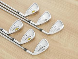 Iron set : Taylormade : **มีตำหนิ** ชุดเหล็ก Taylormade RAC R5 มีเหล็ก 5-Pw (6 ชิ้น) ก้านกราไฟต์ Flex R
