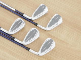 Iron set : Taylormade : **ของใหม่ ยังไม่แกะพลาสติก** ชุดเหล็ก Taylormade Qi (ออกปี 2024 Japan Spec.) มีเหล็ก 6-Pw (5 ชิ้น) ก้านกราไฟต์ Mitsubishi Diamana TM60 Flex S