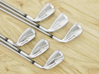 Iron set : Taylormade : ชุดเหล็ก Taylormade Stealth GLOIRE (รุ่นล่าสุด ปี 2022 ท๊อปสุด Japan Spec ตีไกลมากๆ) มีเหล็ก 6-Pw,Aw (6 ชิ้น) ก้านกราไฟต์ Fujikura Speeder NX Flex R