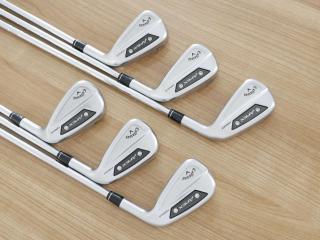 Iron set : Callaway : ชุดเหล็ก Callaway APEX Ai300 Forged (รุ่นล่าสุด ออกปี 2024) มีเหล็ก 5-Pw (6 ชิ้น) ก้านเหล็ก NS Pro 750 NEO Flex S