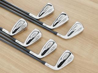 Iron set : Titleist : ชุดเหล็ก Titleist AP1 718 (ออกปี 2018) มีเหล็ก 5-Pw,48 (7 ชิ้น) ก้านกราไฟต์ Fujikura MCI 60 Flex R
