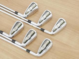 Iron set : Bridgestone : ชุดเหล็ก Bridgestone JGR Hybrid Forged (ตีไกลกว่าตัวอื่น 2 เบอร์) มีเหล็ก 6-P1,P2 (6 ชิ้น) ก้านเหล็ก NS Pro ZELOS 8 Flex R