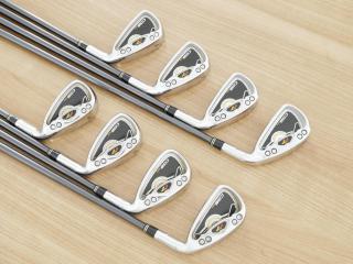 iron_set : ชุดเหล็ก Taylormade R7 CGB MAX (ใบใหญ่ ตีง่าย) มีเหล็ก 3-Pw (8 ชิ้น) ก้านกราไฟต์ Flex R