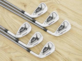 iron_set : ชุดเหล็ก Callaway APEX Forged (รุ่นปี 2022) มีเหล็ก 5-Pw (6 ชิ้น) ก้านกราไฟต์ Fujikura MC 80 Flex S