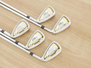 iron_set : ชุดเหล็ก Katana Voltio KABUTO 55 (หน้าเด้ง) มีเหล็ก 6-Pw (5 ชิ้น) ก้านกราไฟต์ Fujikura Speeder 588 Flex SR