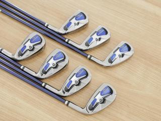 Iron set : Maruman : ชุดเหล็ก Maruman Majesty Royal SP (รุ่นท๊อปสุด ตีง่าย เด้ง ไกลมากๆ) มีเหล็ก 5-10,Pw (7 ชิ้น ระยะเทียบเท่า 4-Pw) ก้านกราไฟต์ Flex R