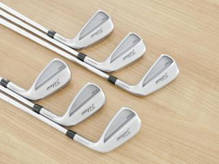 Iron set : Titleist : ชุดเหล็ก Titleist T150 Forged (รุ่นล่าสุด ออกปี 2025 นุ่ม แน่น คม) มีเหล็ก 5-Pw (6 ชิ้น) ก้านเหล็ก True Temper AMT Silver Flex S