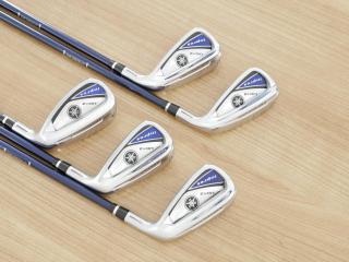 iron_set : ชุดเหล็ก Yamaha Inpres UD+2 (ออกปี 2019 ตีไกลที่สุด ไกลกว่าเหล็กทั่วไป 2 เบอร์ หน้าเด้ง COR 0.822) มีเหล็ก 7-Pw,Aw (5 ชิ้น) ก้านกราไฟต์ Flex SR