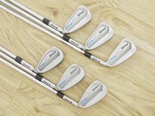 Iron set : Ping : ชุดเหล็ก Ping i Series (ออกปี 2016) มีเหล็ก 5-Pw (6 ชิ้น) ก้านเหล็ก Dynamic Gold S400