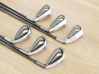 Iron set : Taylormade : ชุดเหล็ก Taylormade RocketBladez MAX มีเหล็ก 5-Pw (6 ชิ้น) ก้านกราไฟต์ Flex R