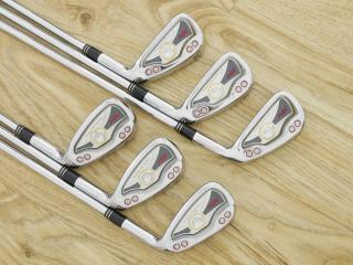 iron_set : ชุดเหล็ก Taylormade XR Forged มีเหล็ก 5-Pw (6 ชิ้น) ก้านเหล็ก NS Pro 950 Flex S