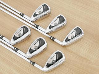 Iron set : ชุดเหล็ก Yamaha Inpres RMX UD+2 (ปี 2017 ตีไกลที่สุด ไกลกว่าเหล็กทั่วไป 2 เบอร์) มีเหล็ก 7-Pw,Aw,As (6 ชิ้น) ก้านเหล็ก NS Pro Zelos 7 Flex R