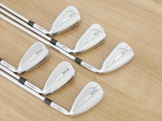 Iron set : Ping : ชุดเหล็ก Ping G700 (ปี 2019 Japan Spec. ใบใหญ่ ง่ายที่สุด ไกลที่สุดของ Ping) มีเหล็ก 6-Pw,Aw (6 ชิ้น) ก้านเหล็ก NS Pro ZELOS 6 Flex R