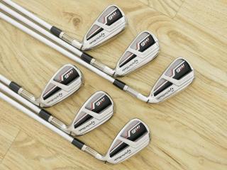 iron_set : ชุดเหล็ก Taylormade M6 (ออกปี 2019 Japan Spec) มีเหล็ก 5-Pw (6 ชิ้น) ก้านกราไฟต์ Mitsubishi FUBUKI TM6 Flex S
