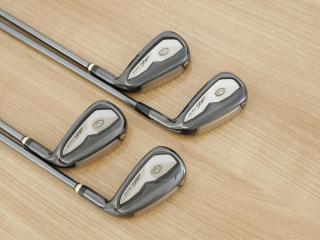 iron_set : ชุดเหล็ก Tsuruya AXEL Gold Premium V (ออกปี 2023 ของใหม่ 7 หมื่นกว่าบาท หน้าเด้งสุดๆ ไกลสุดๆๆ) มีเหล็ก 7-Pw (4 ชิ้น) ก้านกราไฟต์ Flex R