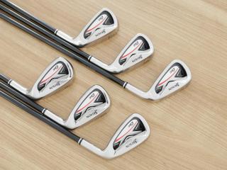 Iron set : Other Brand : ชุดเหล็ก Srixon GIE (ใบใหญ่ ตีง่าย) มีเหล็ก 5-Pw (6 ชิ้น) ก้านกราไฟต์ Miyazaki 61 Flex R