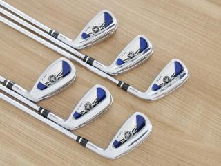 Iron set : Yamaha : ชุดเหล็ก Yamaha Inpres UD+2 (ปี 2018 ตีไกลที่สุด ไกลกว่าเหล็กทั่วไป 2 เบอร์) มีเหล็ก 6-Pw,Aw (6 ชิ้น) ก้านเหล็ก NS Pro Zelos 7 Flex R