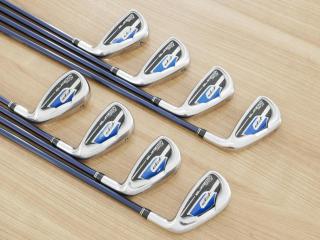 Iron set : Other Brand : ชุดเหล็ก Cobra FP (ใบใหญ่ ตีง่าย) มีเหล็ก 4-Pw,Aw (8 ชิ้น) ก้านกราไฟต์ Flex S