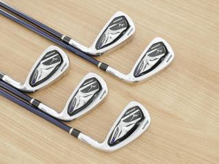 Iron set : Mizuno : ชุดเหล็ก Mizuno JPX EIII Forged (รุ่นท๊อป หายาก นุ่ม ตีไกล) มีเหล็ก 6-Pw (5 ชิ้น) ก้านกราไฟต์ Flex R