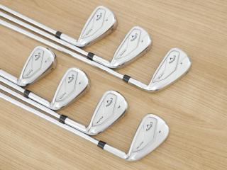 Iron set : Callaway : ชุดเหล็ก Callaway ELYTE X (ออกปี 2025 ตีง่ายมาก ไกล Japan Spec.) มีเหล็ก 6-Pw,Aw,Gw (7 ชิ้น) ก้านเหล็ก NS Pro 750 NEO Flex S