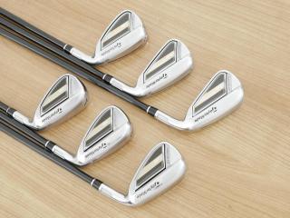 Iron set : Taylormade : ชุดเหล็ก Taylormade M GLOIRE (ปี 2020 รุ่นท๊อปสุด ไกลสุด Japan Spec) มีเหล็ก 6-Pw,Aw (6 ชิ้น) ก้าน Fujikura Speeder Evolution Flex SR