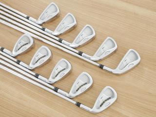 Iron set : Taylormade : ชุดเหล็ก Taylormade RAC OS มีเหล็ก 3-Pw,Aw,Sw (10 ชิ้น) ก้านเหล็ก Flex S