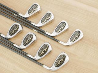 Iron set : XXIO : ชุดเหล็ก XXIO Prime 7 (รุ่นท๊อปสุด ตีง่าย ไกล) มีเหล็ก 5-Pw,Aw,Sw (8 ชิ้น) ก้านกราไฟต์ SP-700 Flex R