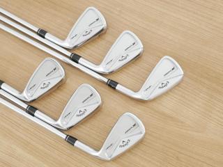 iron_set : ชุดเหล็ก Callaway X Forged Star (ออกปี 2024) มีเหล็ก 5-Pw (6 ชิ้น) ก้านเหล็ก NS Pro ZELOS 8 Flex R